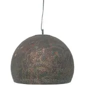 Freelight Fori hengelampe, Ø 45 cm, brun, metall