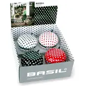 Basil Big Polkadot 80 Mm Sykkelklokke 4 Enheter