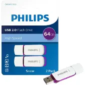 Philips Snow Edition 64gb Minnepinne 2 Enheter