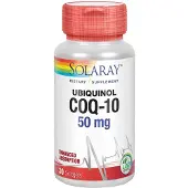 Solaray Ubiquinol Coq-10 Olje 50mg 30 Enheter
