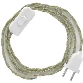 Creative Cables Braided 1.80 M Lampettledning