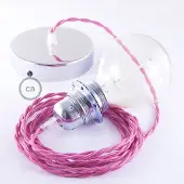 Creative Cables Tm08 50 Cm Hengelampe Pendel For Lampeskjerm