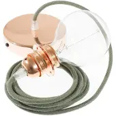 Creative Cables Rc63 Diy 2 M Hengelampe Pendel For Lampeskjerm
