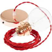 Creative Cables Tm09 Diy 1 M Hengelampe Pendel For Lampeskjerm