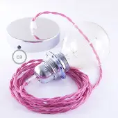 Creative Cables Tm08 2 M Hengelampe Pendel For Lampeskjerm