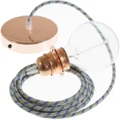 Creative Cables Rd55 Stripes 2 M Hengelampe Pendel For Lampeskjerm