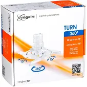 Vogel's PPC 1500 takfeste for projektor, tilt/sving maks. 14,4 cm, hvit