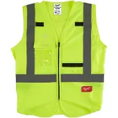 Milwaukee sikkerhedsvest HiViz gul str L/XL