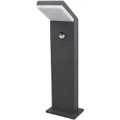 Arcchio LED-gatelampe Yolena, sensor, 60 cm, antrasitt
