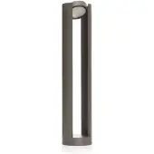 LUCANDE LED-pullertlampe Dylen, grå, metall, 80 cm, IP65