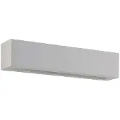 LINDBY vegglampe Tjada, 35 cm, hvit, gips, G9, lakkerbar