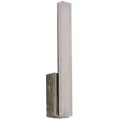 LUCANDE LED-vegglampe til bad Julie, 32 cm høy, krom, IP44