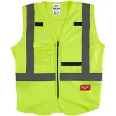 Milwaukee sikkerhedsvest HiViz gul str 2XL