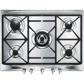 Smeg Selezione Sr275xgh2 70- Gasskomfyr 75 Cm