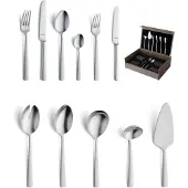 Amefa Ventura 1924 - 78-pc Cutlery set in wooden canteen