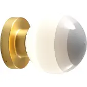 Marset LED-vegglampe Dipping Light A2, hvit/gull