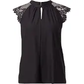 Vero Moda Milla Lace Ermeløs Bluse
