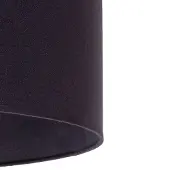 Duolla Lampeskjerm Roller Ø 40 cm, svart