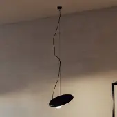 Milan Iluminación Milan Wire pendellampe Ø 38 cm antracitt