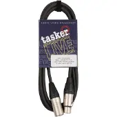 Tasker Tas-1mf128zw03 Xlr 3-pins M-f Høyttalerkabel 3 M