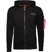 Alpha industries Back Print Zip Hettegenser