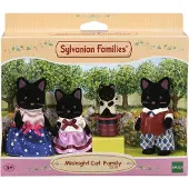 Sylvanian Families Midnatt Kattefamilie