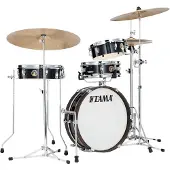 Tama Club-JAM Pancake 18" 4pc Shell Pack Hairline Black