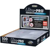 Ultra pro Sikker Platinaside For Toploader-albumsider For Kort