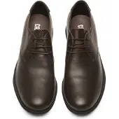 Camper for man. 18552-075 Leather shoes 1913 brown (46), Flat, Laces, Casual