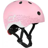 Scoot & Ride Sykkelhjelm - Reflective Rose - - 45-51 cm - Sykkelhjelm