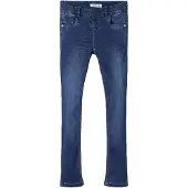 Name it Jeggings - NkfPolly - Noos - Dark Blue Denim - - 11 år (146) - Jeans