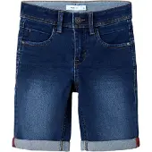 Name it Shorts - Noos - NkmSofus - Medium+ Blue Denim - - 2 år (92) - Shorts