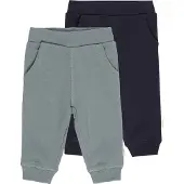 Minymo Joggebukser - 2-pack - Goblin Blue - - 62 - Joggebukse