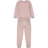 Minymo Joggedress - Violet Ice - - 1 år (80) - Joggedress