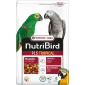 Nutribird P15 Tropical Papegøyemat 10kg