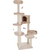 Zooplus Exclusive Klorestativ Natural Home IV - Beige