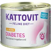 Kattovit Diabetes/Overvekt - Kylling 6 x 185 g