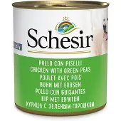 Schesir våtfôr 6 x 285 g - Kylling med erter