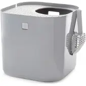 Modkat kattetoalett - Grå