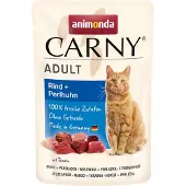 Animonda Pouch 12 x 85 g - Okse + Perlehøne