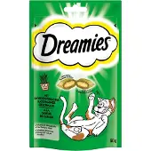 Dreamies klassisk kattesnacks - Sparepakke kattemynte (6 x 60 g)