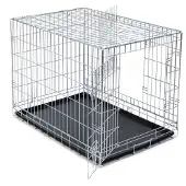 Trixie Friends on Tour Home Kennel + Kosepute for hundebur - Bur: L 116 x B 77 x H 86 cm + Kosepute XL