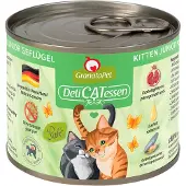 Granatapet DeliCatessen Kitten Fjærfe - 6 x 200 g