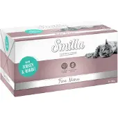 Smilla Fine Menu 24 x 100 g - Kalkun & Kanin