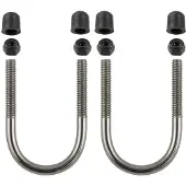 Ram Mounts RAM Stainless U-Bolt Hardware Pack 1 1/4"
