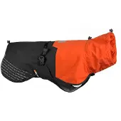 Non-Stop Dogwear Fjord Raincoat, Orange/Black, 40