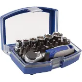 Irimo 1/4´´ Pipe-og Bitssett 23 Stykker