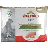 Almo Nature Økonomipakke: HFC Pouch 12 x 55 g - Kylling & reker
