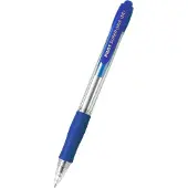 Pilot Kuglepen, Pilot Super Grip, genopfyldelig, 1 mm, medium, blå, pakke a 12 stk