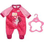 Baby Born DUKKEKLÆR - ROSA SPARKEBUKSE 43 CM